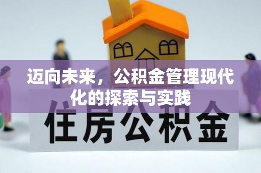 武邑迈向未来，公积金管理现代化的探索与实践